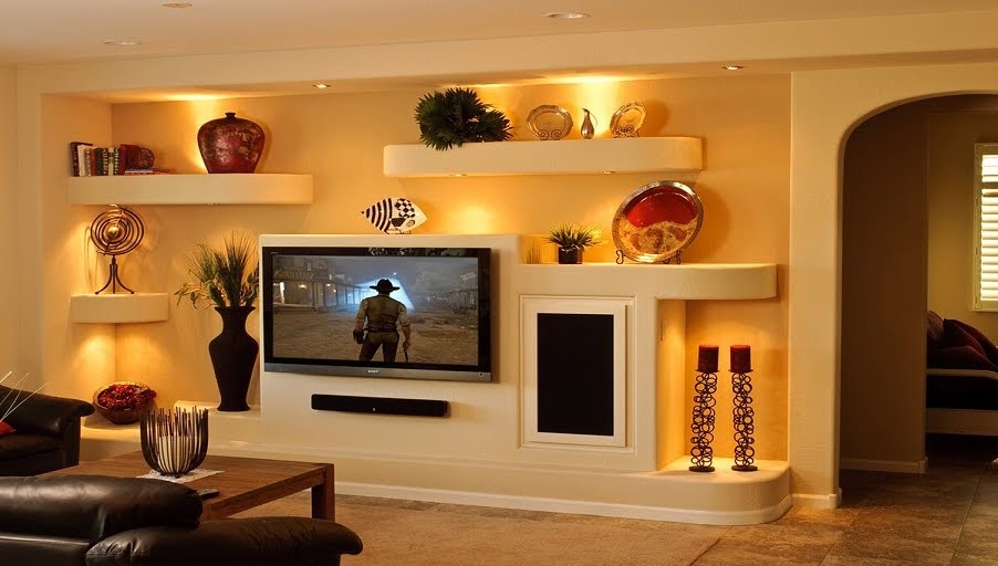 Tv wall