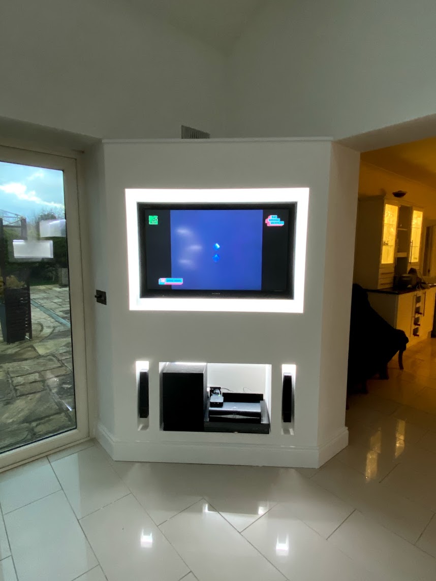 Tv wall